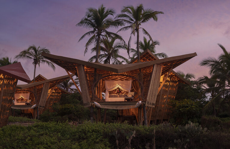 Sustainable Luxury: Bamboo Treehouses at Playa Viva by Atelier Nomadic