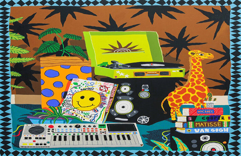 Exploring Vibrant Interiors in “Wild Noise” by Artist Cooper