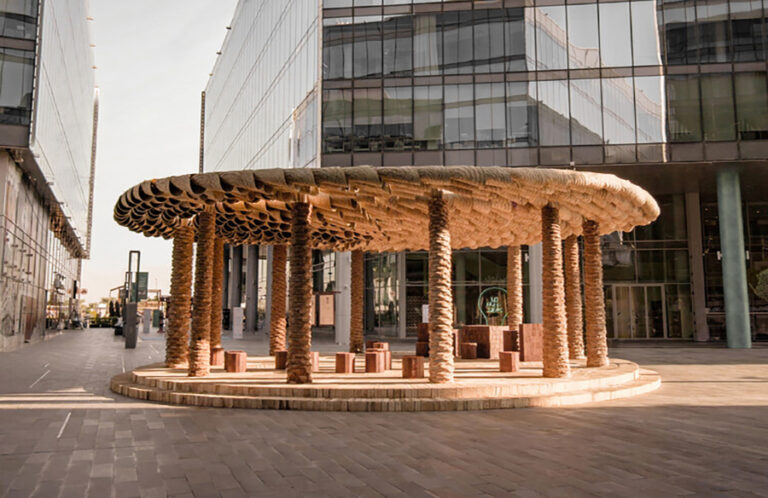 Embracing Sustainability: ‘Of Palm’ Pavilion in Dubai